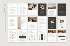 Clean, Modern Ebook and Social Media Canva Template Bundle Product Image 14