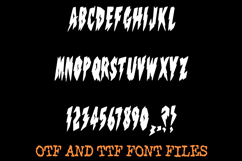 Solid Lightning Lettering ABC Thunderbolt Electric Font Type Product Image 2