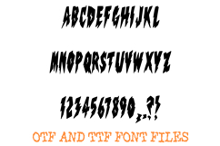 Solid Lightning Lettering ABC Thunderbolt Electric Font Type Product Image 3