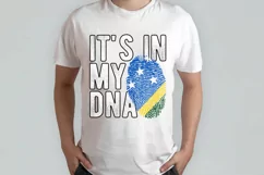 It's in my DNA Solomon Flag Fingerprint PNG Sublimation Product Image 2