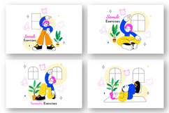 10 Somatic Exercises Illustration Product Image 3