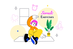 10 Somatic Exercises Illustration Product Image 4