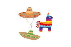 Sombrero And Pinata Product Image 1