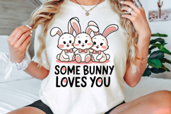 Some Bunny Loves You PNG, Easter PNG Easter Bunny PNG Product Image 3