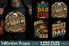 Dad sublimation PNG, Father 4 PNG, Father's day PNG Product Image 1
