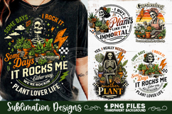 Plant Lover PNG Sublimation 4 Designs Product Image 7