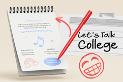 Some Notes - Handwritten Marker Note Font Product Image 6
