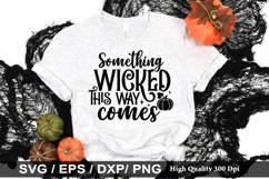 Something wicked this way comes SVG - Halloween Design Product Image 1