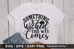 Something wicked this way comes SVG - Halloween Design Product Image 1