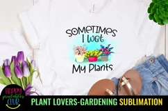 PLANT LOVER SUBLIMATION DESIGN I GARDEN QUOTES SUBLIMATION PNG