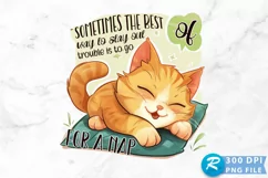Sometimes The Best Way To Stay Out Sublimation PNG Product Image 1