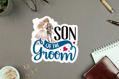 Son of the groom Stickers PNG Product Image 3