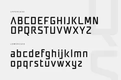 Sonar - Modern Futuristic Sci-fi Font Product Image 10