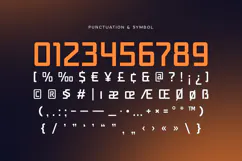 Sonar - Modern Futuristic Sci-fi Font Product Image 11