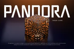 Sonar - Modern Futuristic Sci-fi Font Product Image 2