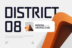 Sonar - Modern Futuristic Sci-fi Font Product Image 4