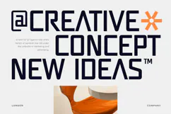 Sonar - Modern Futuristic Sci-fi Font Product Image 7