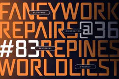 Sonar - Modern Futuristic Sci-fi Font Product Image 8