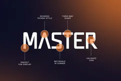 Sonar - Modern Futuristic Sci-fi Font Product Image 9