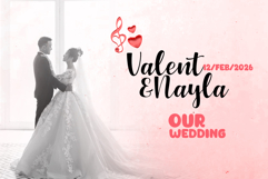 Song of Valentine Font Duo Product Image 5