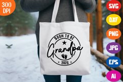 Soon to Be Grandpa SVG PNG , Grandpa 2025 SVG Product Image 2