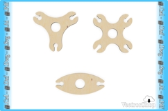 Wine Glass Holder - Decorative Template Ideal for Events Product Image 3