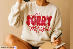 Sorry About My Kids Mom Mother's Day SVG PNG Design Product Image 3