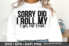 Sarcastic SVG Bundle -Sarcastic Quotes SVG Design Product Image 4