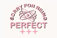 Sassy Girl Y2K Quote PNG-SVG Design Product Image 1
