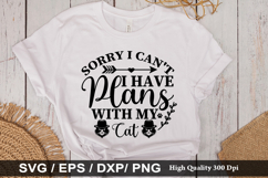 Christmas Cat SVG Design - Christmas T-shirt Design Product Image 5