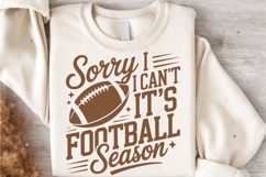 Sorry I Can't It Is Football Season SVG PNG, Retro Checker Product Image 6
