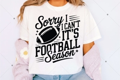 Sorry I Can't It Is Football Season SVG PNG, Retro Checker Product Image 3
