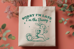 Funny Easter SVG PNG Bundle for Trendy Shirts - Retro Bunny Product Image 13