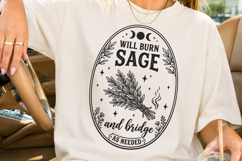 Sorry I'm Late I Was Dilly Dallying SVG, Will Burn Sage PNG Product Image 3