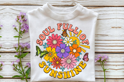 Soul Full of Sunshine Floral PNG Product Image 2
