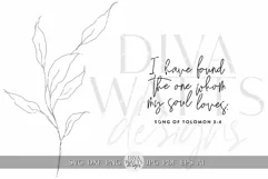 I Have Found The One Whom My Soul Loves svg Romantic svg Product Image 2