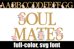 Soul Mates Color Font Product Image 1