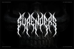 Soulcrave | Black Metal Font Product Image 4