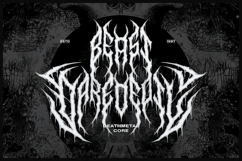 Soulcrave | Black Metal Font Product Image 5