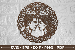 Soulmates Tree of Life SVG Product Image 1