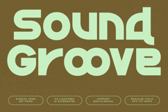 Sound Groove - Display Sans Serif Font Product Image 1