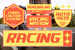 Sound Wave - Sport Display Font Product Image 9