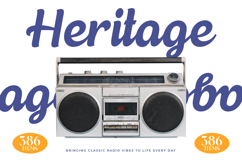 Sounds Analog - Bold Script Font Product Image 16