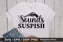 Sounds Suspish - True crime SVG Design Product Image 1