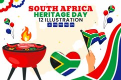 12 Heritage Day South Africa Illustration Product Image 1