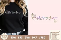 South Carolina Is Calling and I Must Go png svg, girls trip Product Image 2