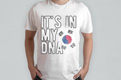 It's in my DNA South Korea Flag Fingerprint PNG Sublimation Product Image 2