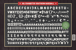 Southern Baseball - Retro Athletic Serif Display Product Image 14