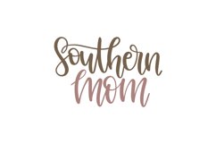 Southern Mom SVG Cut File Product Image 1