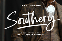 Southery - Bold Brush Font Product Image 1